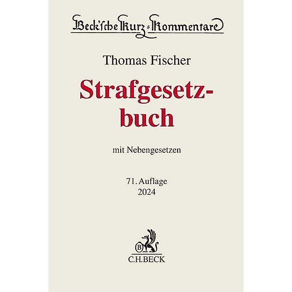 Strafgesetzbuch, Thomas Fischer