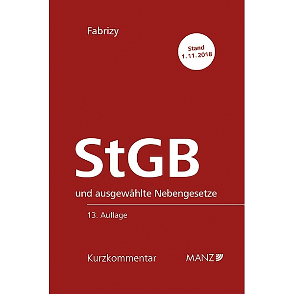Strafgesetzbuch StGB, Ernst E Fabrizy