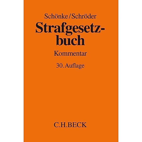 Strafgesetzbuch (StGB), Kommentar, Adolf Schönke, Horst Schröder