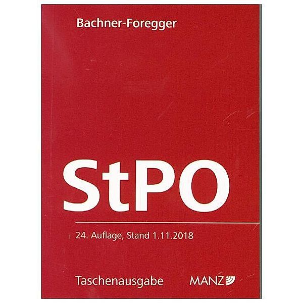 Strafprozessordnung - StPO 1975 (f. Österreich)