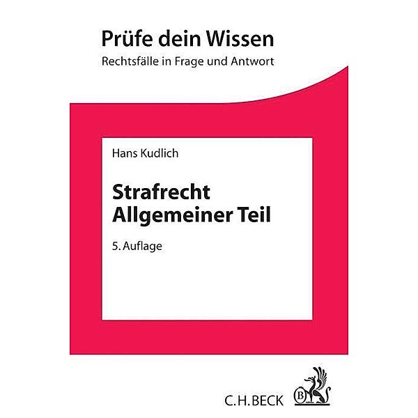 Strafrecht, Allgemeiner Teil, Hans Kudlich