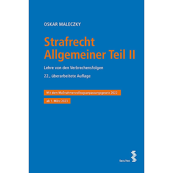 Strafrecht Allgemeiner Teil II, Oskar Maleczky