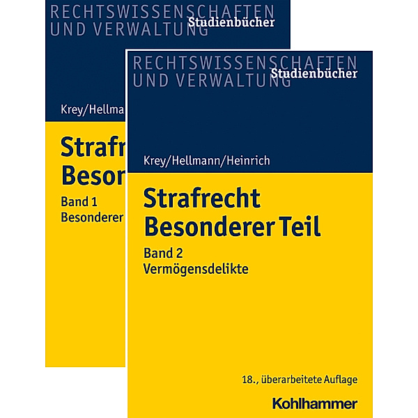 Strafrecht - Besonderer Teil Bd. 1 + Bd. 2 - Paket, Uwe Hellmann, Manfred Heinrich