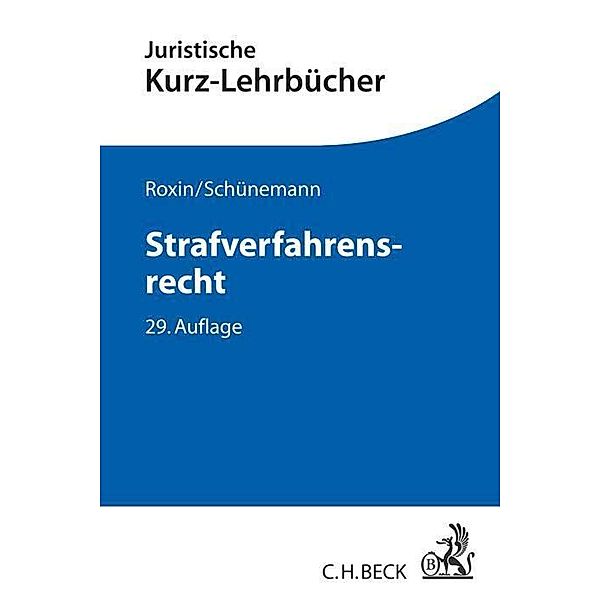 Strafverfahrensrecht, Claus Roxin, Eduard Kern