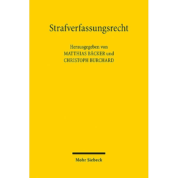 Strafverfassungsrecht