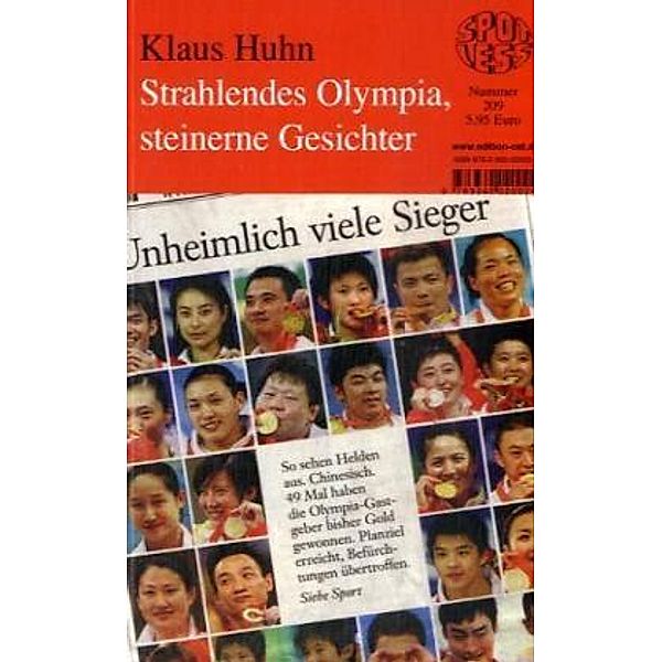 Strahlendes Olympia, steinerne Gesichter, Klaus Huhn