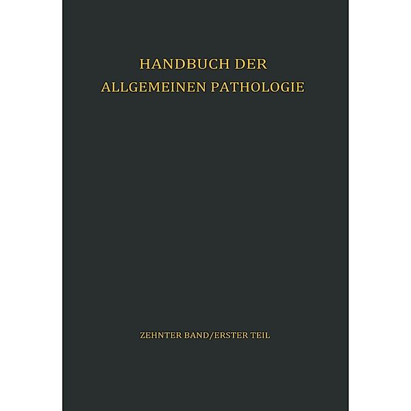 Strahlung und Wetter / Handbuch der allgemeinen Pathologie Bd.10 / 1