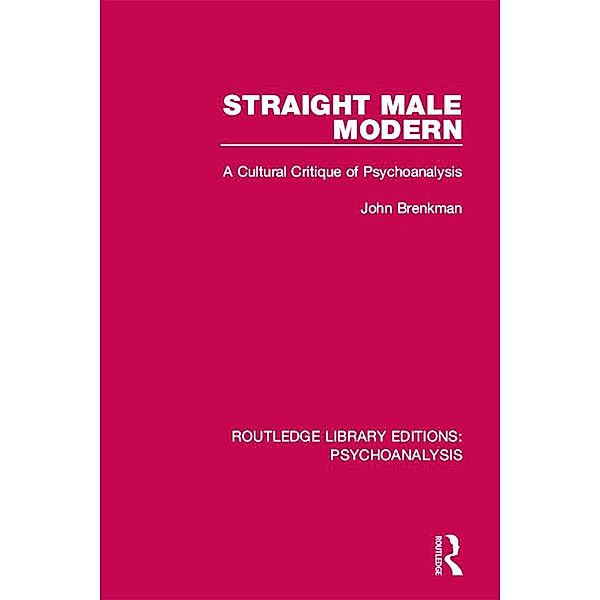 Straight Male Modern, John Brenkman