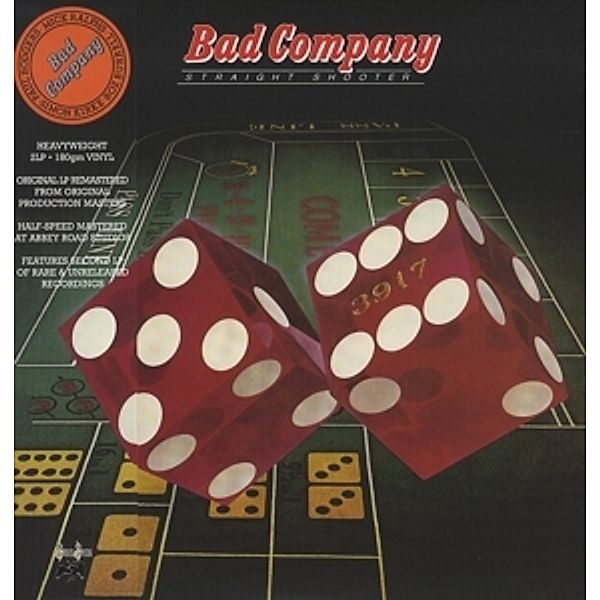 Straight Shooter (Deluxe) (Vinyl), Bad Company