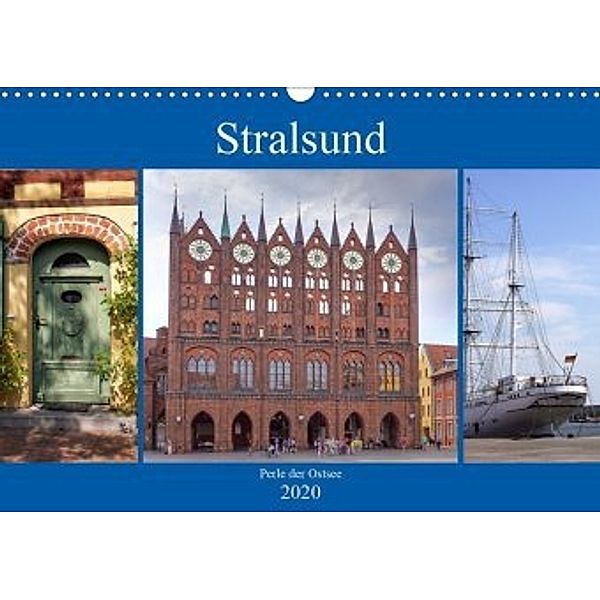 Stralsund - Perle der Ostsee (Wandkalender 2020 DIN A3 quer), Thomas Becker