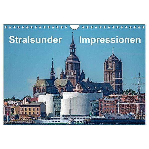 Stralsunder Impressionen (Wandkalender 2024 DIN A4 quer), CALVENDO Monatskalender, Thomas Seethaler