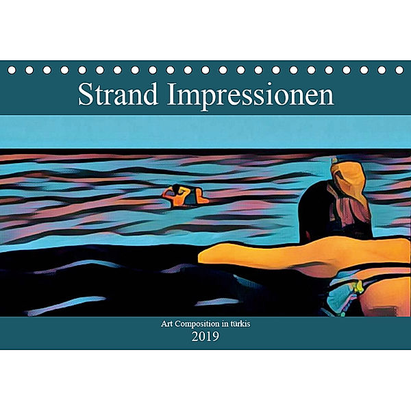 Strand Impressionen (Tischkalender 2019 DIN A5 quer), Marina Meerstedt