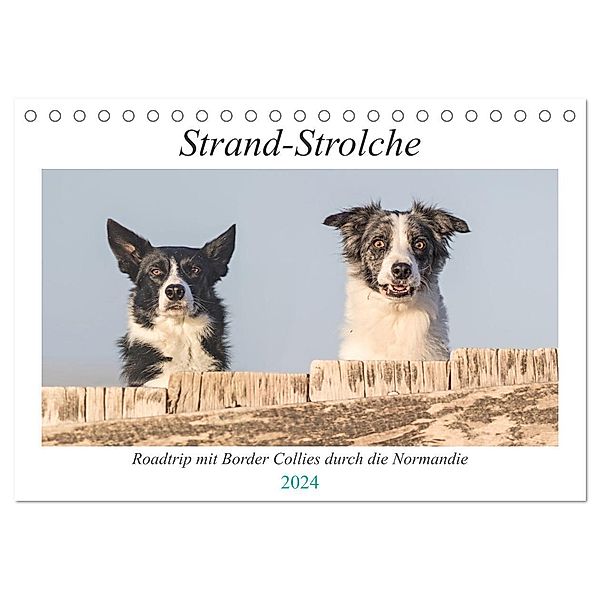 Strand-Strolche (Tischkalender 2024 DIN A5 quer), CALVENDO Monatskalender, Barbara Homolka