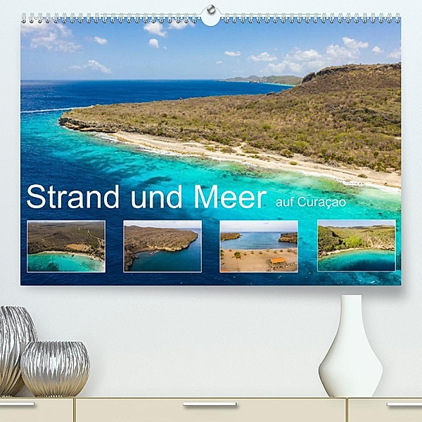 Strand und Meer auf Curaçao (Premium, hochwertiger DIN A2 Wandkalender 2023, Kunstdruck in Hochglanz), Yvonne & Tilo Kühnast - naturepics