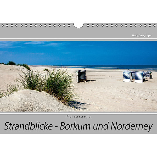 Strandblicke Borkum und Norderney (Wandkalender 2019 DIN A4 quer), Hardy Dreegmeyer