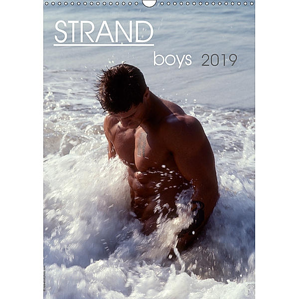 Strandboys 2019 (Wandkalender 2019 DIN A3 hoch), malestockphoto