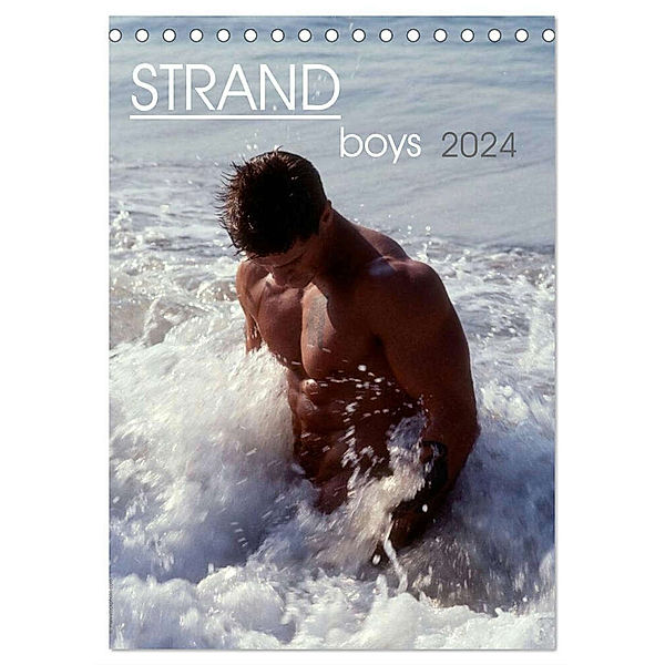 Strandboys 2024 (Tischkalender 2024 DIN A5 hoch), CALVENDO Monatskalender, Malestockphoto