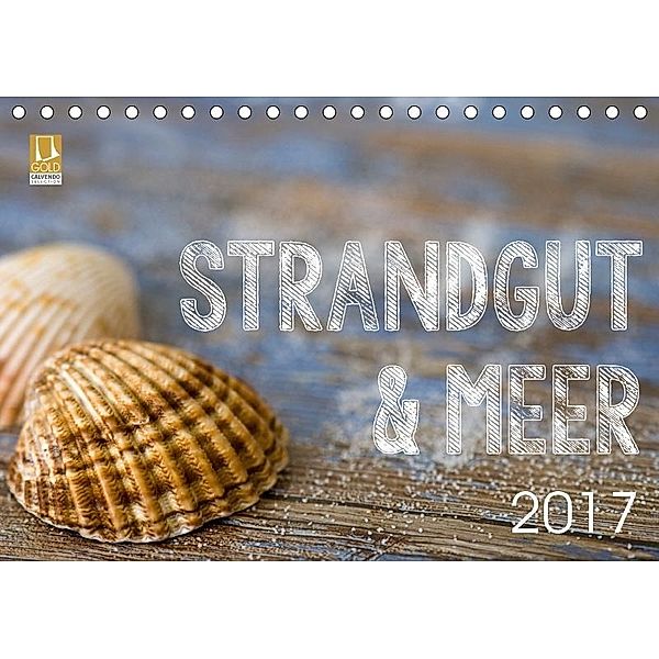 Strandgut und Meer 2017 (Tischkalender 2017 DIN A5 quer), Andrea Haase