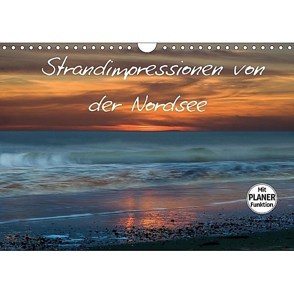 Strandimpressionen von der Nordsee (Wandkalender 2017 DIN A4 quer), Heidi Brausch