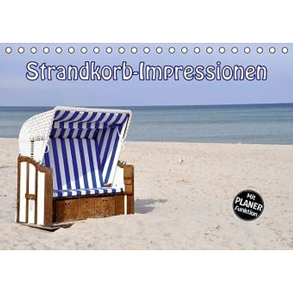 Strandkorb-Impressionen (Tischkalender 2016 DIN A5 quer), GUGIGEI