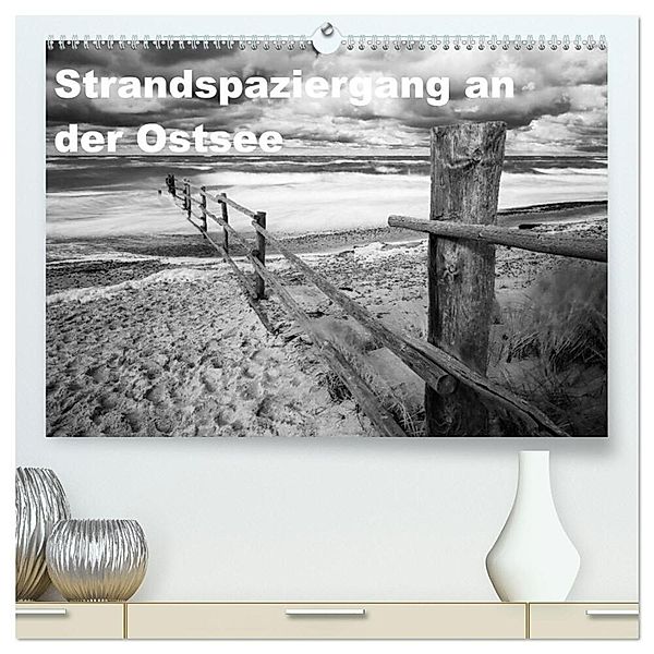 Strandspaziergang an der Ostsee (hochwertiger Premium Wandkalender 2025 DIN A2 quer), Kunstdruck in Hochglanz, Calvendo, Thomas Krebs
