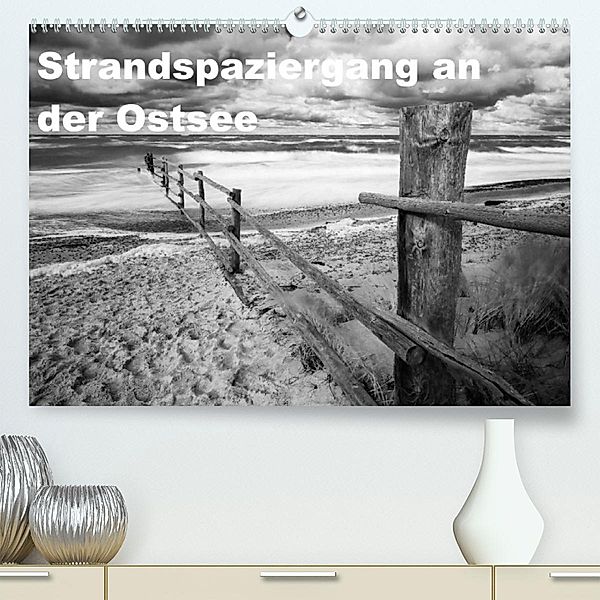 Strandspaziergang an der Ostsee (Premium, hochwertiger DIN A2 Wandkalender 2023, Kunstdruck in Hochglanz), Thomas Krebs