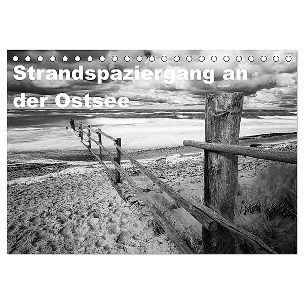 Strandspaziergang an der Ostsee (Tischkalender 2024 DIN A5 quer), CALVENDO Monatskalender, Thomas Krebs