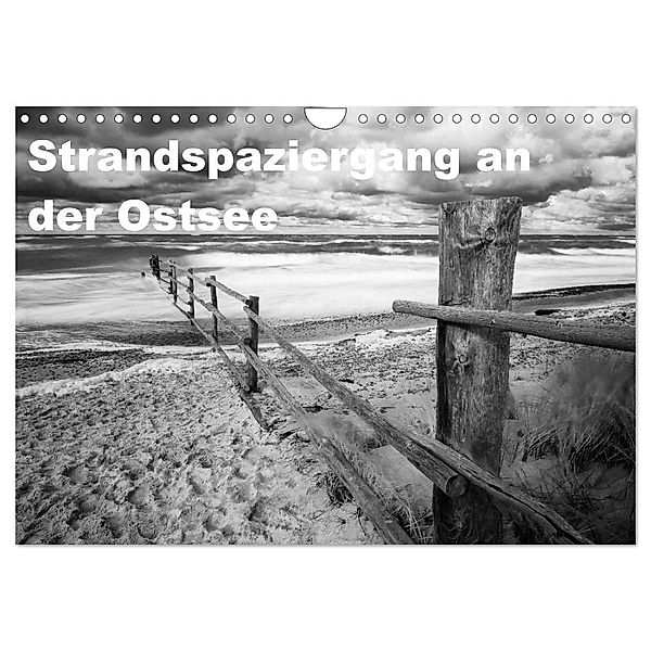 Strandspaziergang an der Ostsee (Wandkalender 2024 DIN A4 quer), CALVENDO Monatskalender, Thomas Krebs