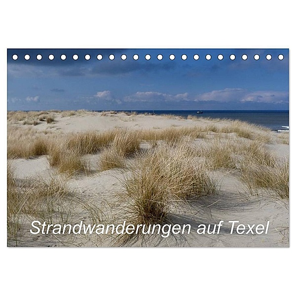Strandwanderungen auf Texel (Tischkalender 2024 DIN A5 quer), CALVENDO Monatskalender, Ute Stehlmann
