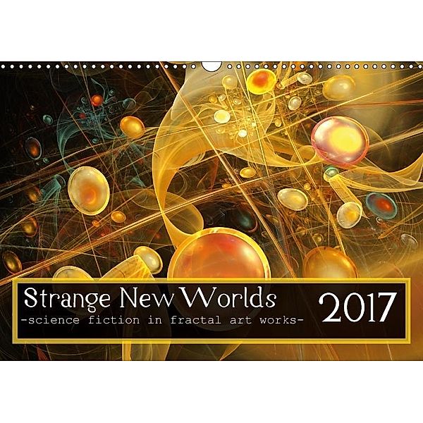 Strange New Worlds / UK-Version (Wall Calendar 2017 DIN A3 Landscape), Paula Panther