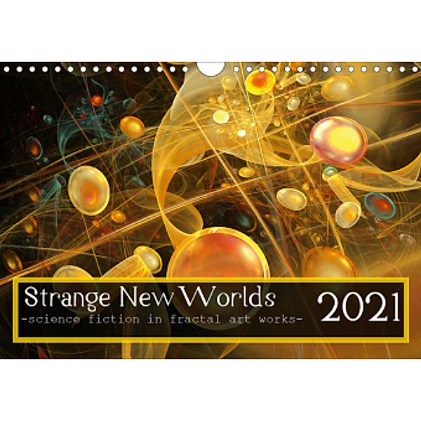 Strange New Worlds / UK-Version (Wall Calendar 2021 DIN A4 Landscape), Paula Panther