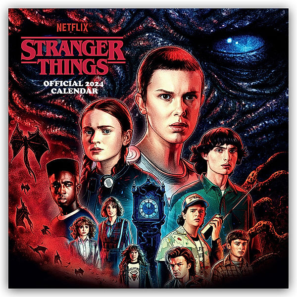 Stranger Things - Netflix - Offizieller Kalender 2024, Danilo Promotion Ltd