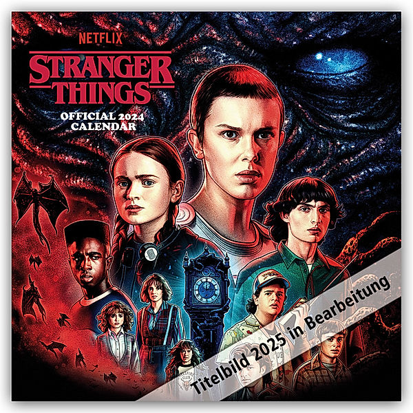 Stranger Things - Netflix - Offizieller Kalender 2025, Danilo Promotion Ltd