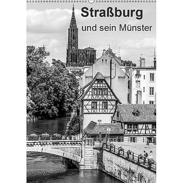 Strassburg und sein Münster (Wandkalender 2019 DIN A2 hoch), Reinhard Sock