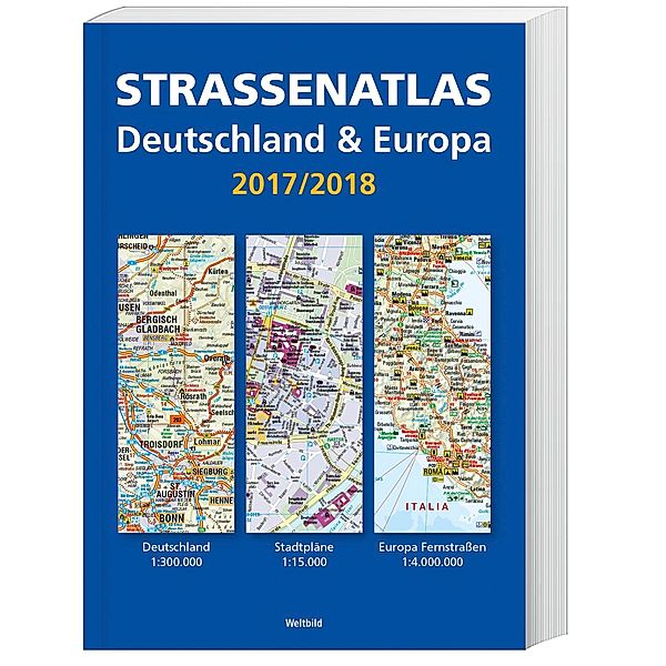 Strassenatlas Deutschland & Europa 2017 / 2018