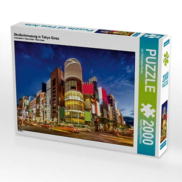 Straßenkreuzung in Tokyo Ginza (Puzzle), Jan Christopher Becke