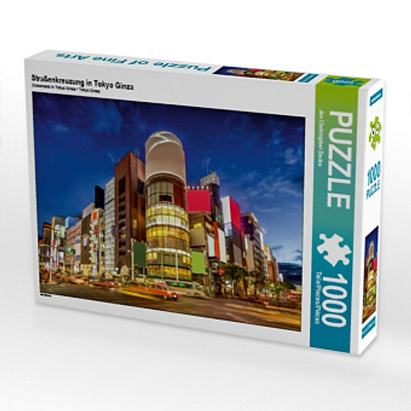 Straßenkreuzung in Tokyo Ginza (Puzzle), Jan Christopher Becke
