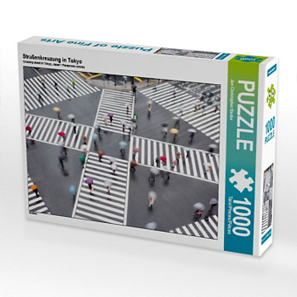 Straßenkreuzung in Tokyo (Puzzle), Jan Christopher Becke