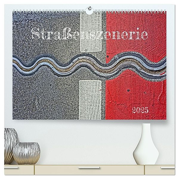 Straßenszenerie (hochwertiger Premium Wandkalender 2025 DIN A2 quer), Kunstdruck in Hochglanz, Calvendo, Andreas Marutschke