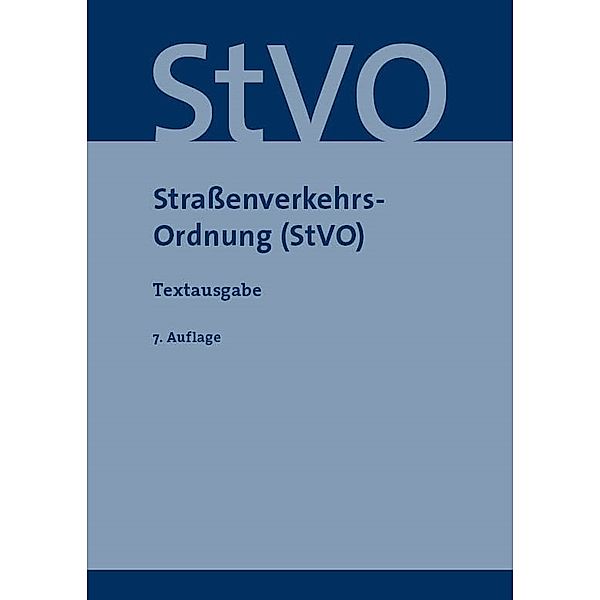 Strassenverkehrs-Ordnung (StVO)