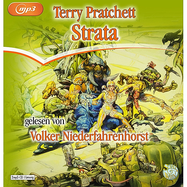 Strata,2 Audio-CD, 2 MP3, Terry Pratchett