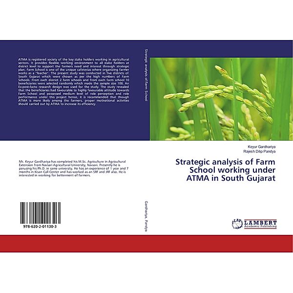 Strategic analysis of Farm School working under ATMA in South Gujarat, Keyur Gardhariya, Rajesh Dilip Pandya