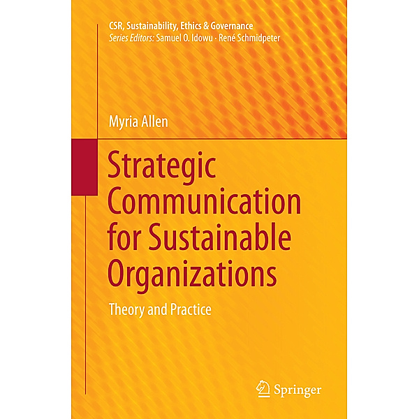 Strategic Communication for Sustainable Organizations, Myria Allen
