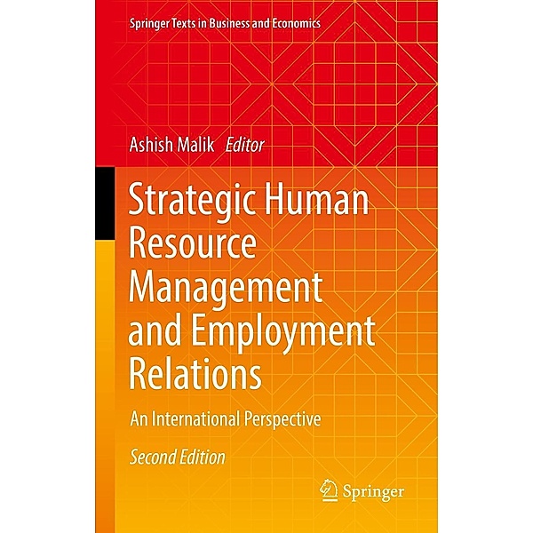 Strategic Human Resource Management and Employment Relations / Springer Texts in Business and Economics