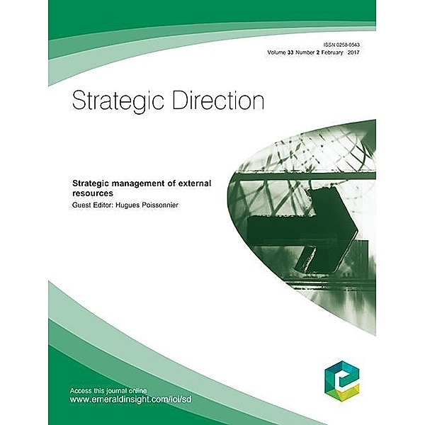 Strategic Management of External Resources