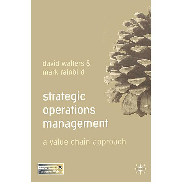 Strategic Operations Management, David Walters, Mark Rainbird
