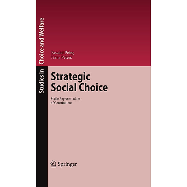 Strategic Social Choice, Bezalel Peleg, Hans Peters