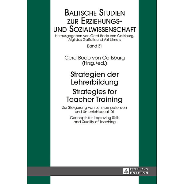 Strategien der Lehrerbildung / Strategies for Teacher Training, Gerd-Bodo von Carlsburg