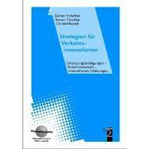 Strategien für Verkehrsinnovationen, Günter Halbritter, Torsten Fleischer, Christel Kupsch