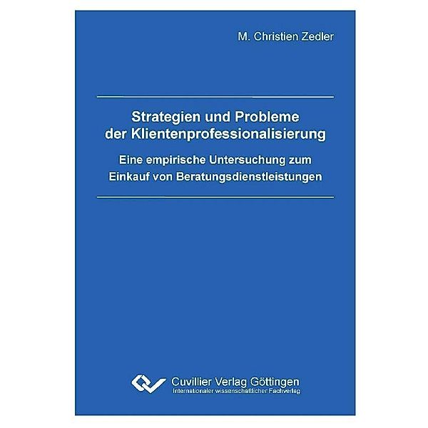 Strategien und Probleme der Klientenprofessionalisierung